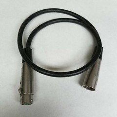 3-Pin Male To Female Mic Extension Cable 110V