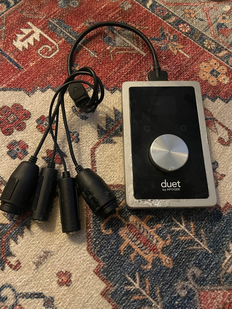 Apogee Duet 2 USB Audio Interface for Mac – Silver/Black.