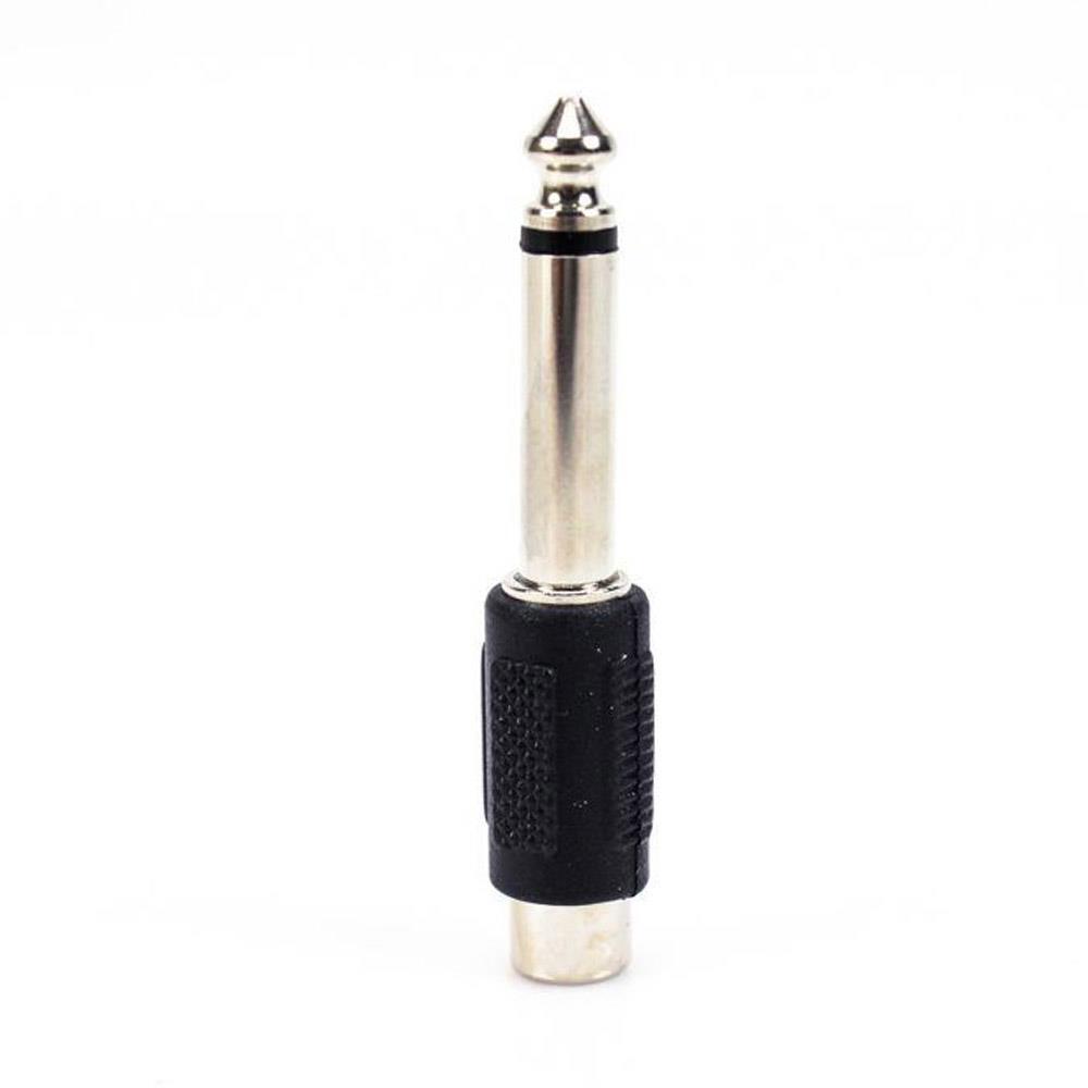 RapcoHorizon Phono/RCA Female to 1/4″ TS Male Audio Adapter Plug Unbalanced HAGP