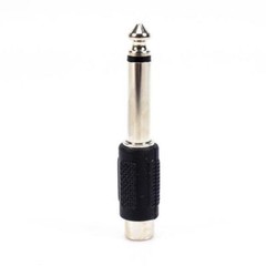 RapcoHorizon Phono/RCA Female to 1/4″ TS Male Audio Adapter Plug Unbalanced HAGP