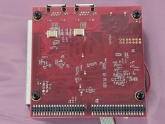 Biamp AudiaFlex CM-1 CobraNet Card 380-0647-90C with Fan & Power Input Module