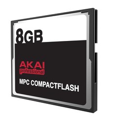 Akai 8GB CompactFlash CF Card for MPC 5000, MPC 4000, MPC 1000 & 2500 JJOS