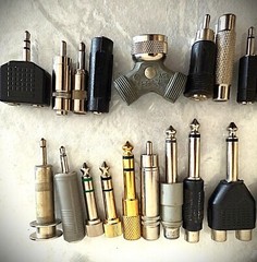 AWESOME Audio Plug Adapter Collection! 26 items-RCA, Phono, Switchcraft (V2)
