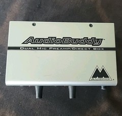 M-Audio Audio Buddy Dual Mic & Instrument Preamp w/out Cable