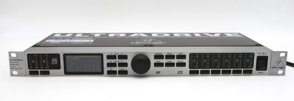 Behringer DCX2496LE Ultra High-Precision Loudspeaker Management System