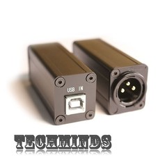 USB to AES Digital Audio Converter USB-B AES/EBU Out for Mixing Console Studio