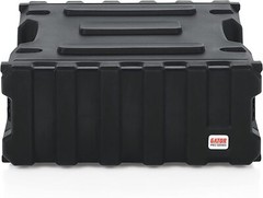 Gator Cases Pro Series Rotationally Molded 4U Rack Case with Standard 19″ Depth