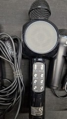 LOT of 6 Various models Microphones Black Used Working