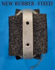 Shure 55 FATBOY MIC „USA“ BLACK SCREENS REPAIR/ REFURB KIT W/ALL 7 RUBBER MOUNTS