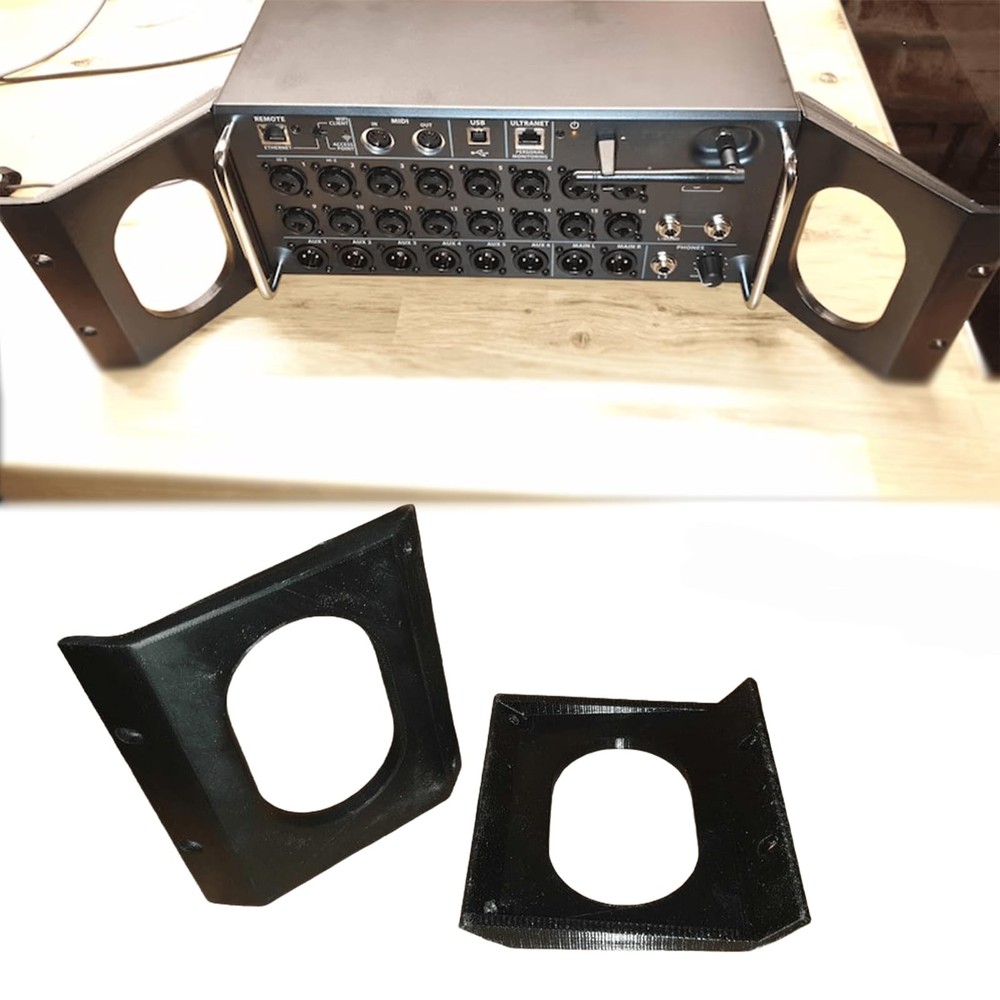 Rack-Mount Ear Tips Behringer X Air XR18 Compatible XR16/SD18/MR16/MR18 Models
