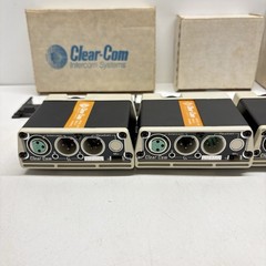 Clear-Com RS-501 Single-Channel Intercom Beltpack Made in USA – LOT OF 4
