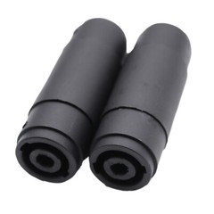 2pcs Speakon 4-Pin 4 Pole Female To Female Coupler Audio Cable Adapter Connector