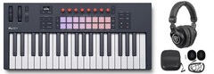 Novation FLkey 2 37 Key MIDI Keyboard Controller for FL Studio+Headphones