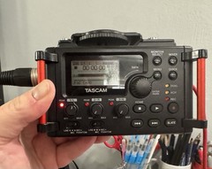 TASCAM DR-60DMKII XLR audio recorder, hardly used, tested & working