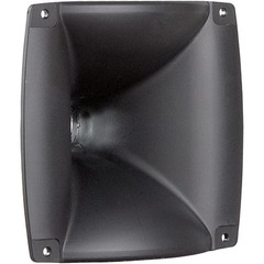 NEW 6.3 x 5.1 inch Tweeter Horn Throat Threaded Speaker Lens 1″ PA for 1-3/8