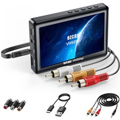 ezcap Video Capture Box – Record Video VCR, VHS Video to Digital Converter V5F7