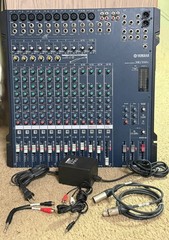Yamaha MG166C Mixer 16 Channel Analog Mixing Console w/ PSU Tested