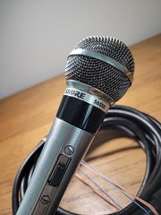 VTG Shure 565SD Unisphere I Dynamic Vocal Microphone & Switchcraft Cord UNTESTED