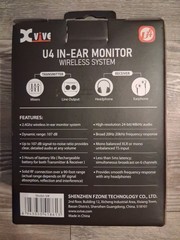 XVIVE U4 2.4GHz Wireless In-Ear Monitoring System