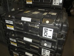 Rackmount 04U x24 ECS Legacy Composite Shock Mount Rack Black Case Shockmount B