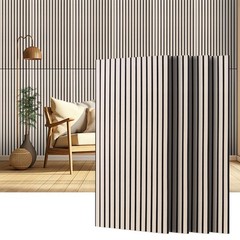 4 Pack Acoustic Panels with Self Adhesive, 45″ X 22″ X 0.4″ High Density Sound