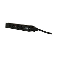3 PROX True1 Power Pass thur Splitter Box w/ 4 Edison Female & Cable