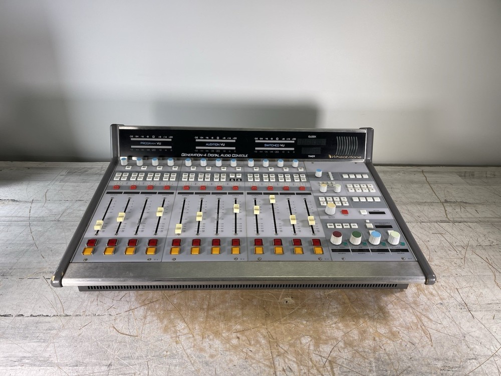 WHEATSTONE GENERATION-4 DIGITAL AUDIO CONSOLE – (UNTESTED)
