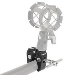 CAMVATE Mic Holder Bracket Shock Mount with Crab Super Clamp for Microphones