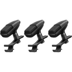 (3 ) Sennheiser MD 421 Kompakt with Drum Microphone Clip Fast Free USA Shipping!