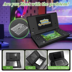 Transparent Hard Shell Case Cover for Nintendo DSi/NDSi Protective Hard Clear…