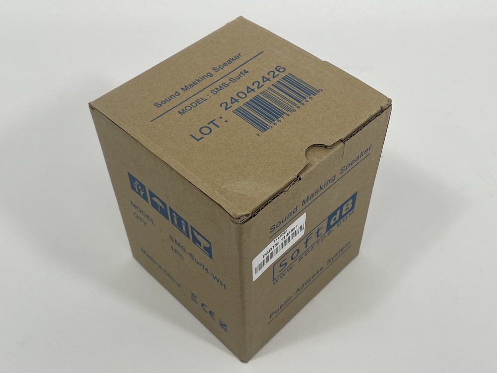 SoftdB SMS-Surf4 Net Controlled Setting Direct Directional Speaker 70 Volt 8W