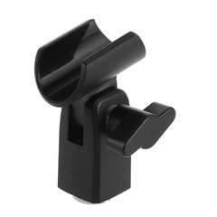 2 Pcs Mic Stand Clip Microphone Holder Clamp Adapter Boom Adapters for Mics
