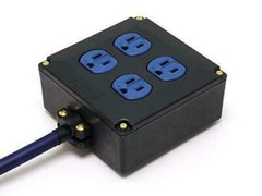 Oyaide 3P-4 port power tap with cable, 2.0m OYAIDE OCB-1-EXsII