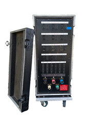 Production Arts 2060R 200A 120V Power Distro On Wheels #14 (One)THS
