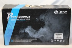 Debra Audio Pro D- 140 Channel Wireless with 4 Hand Held Mics RS