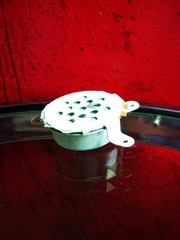 Vintage 1960’s Shure / Wollensak B-126-20 crystal microphone element harp Hi Z
