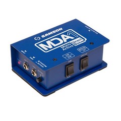 Samson MDA1 Mono Active Direct Box with Case Package