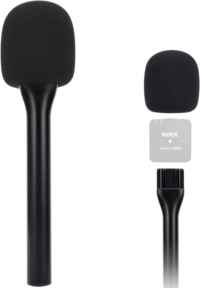 Rode Handheld Wireless Mic Stand with Pop Filter, Holder for Wireless Go 2/Pr…