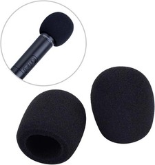 5 Pack Microphone Windscreens – Thick Foam for Superior Sound Quality