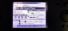 Korg M50 61-Key Music Workstation Synthesizer 100V Tested Mint w/ Case Adapter