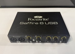 1 USED Focusrite Saffire 6 USB Audio Interface