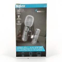 Bower Wireless Lavalier Microphone: High-Quality Audio for Content Creation