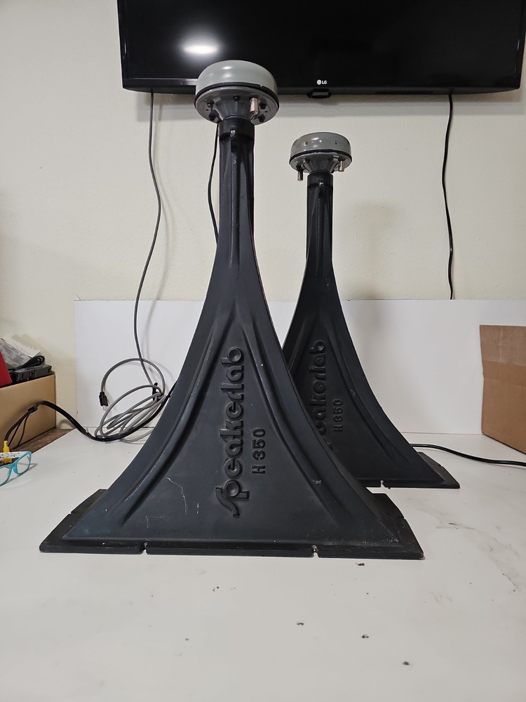 Pair Speakerlab HD350B Drivers & H350 Horns. Tested And Working