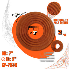 7″OD, 3″ID | Top Quality | Speaker Spider | Replace & Repair Parts for Pro Audio