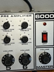 Vintage 1970’s Tapco 6000 Mixer Pre Amplifier Amp EV – Great Condition – Works