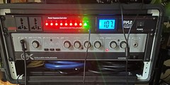 Rack Case 2U pace SHALLOW 11 Inch Deep, Amplifier PA DJ Mixer 19″ wide w Screws