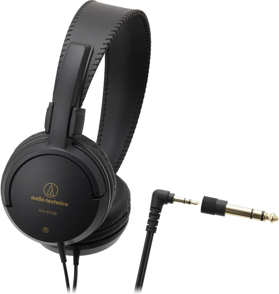 Audio-Technica ATH-EP100 Musical Instrument On-Ear Headphones Sealed Wired Light