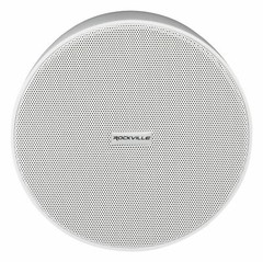 6 Rockville PEN-525T White 5.25″ 70V Hanging Pendant Speakers For Restaurant/Bar