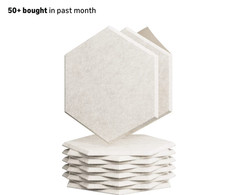Acoustic Panels – 12-Pack Soundproof Wall Panels, 12″X10.4″X0.4″, High Density
