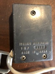 Vintage CLARICON Dynamic Microphone Japan 200 Ohms